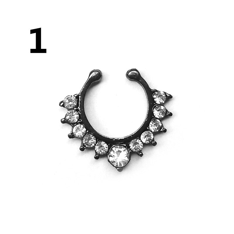 5 PCS Set Faux Septum Piercing - The Witchy Gypsy