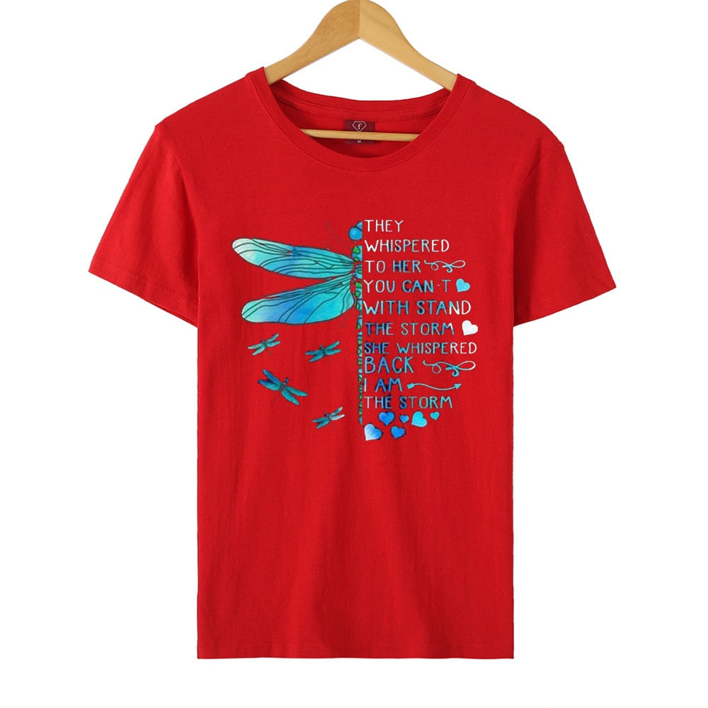 Blue dragonfly Women T Shirt - The Witchy Gypsy