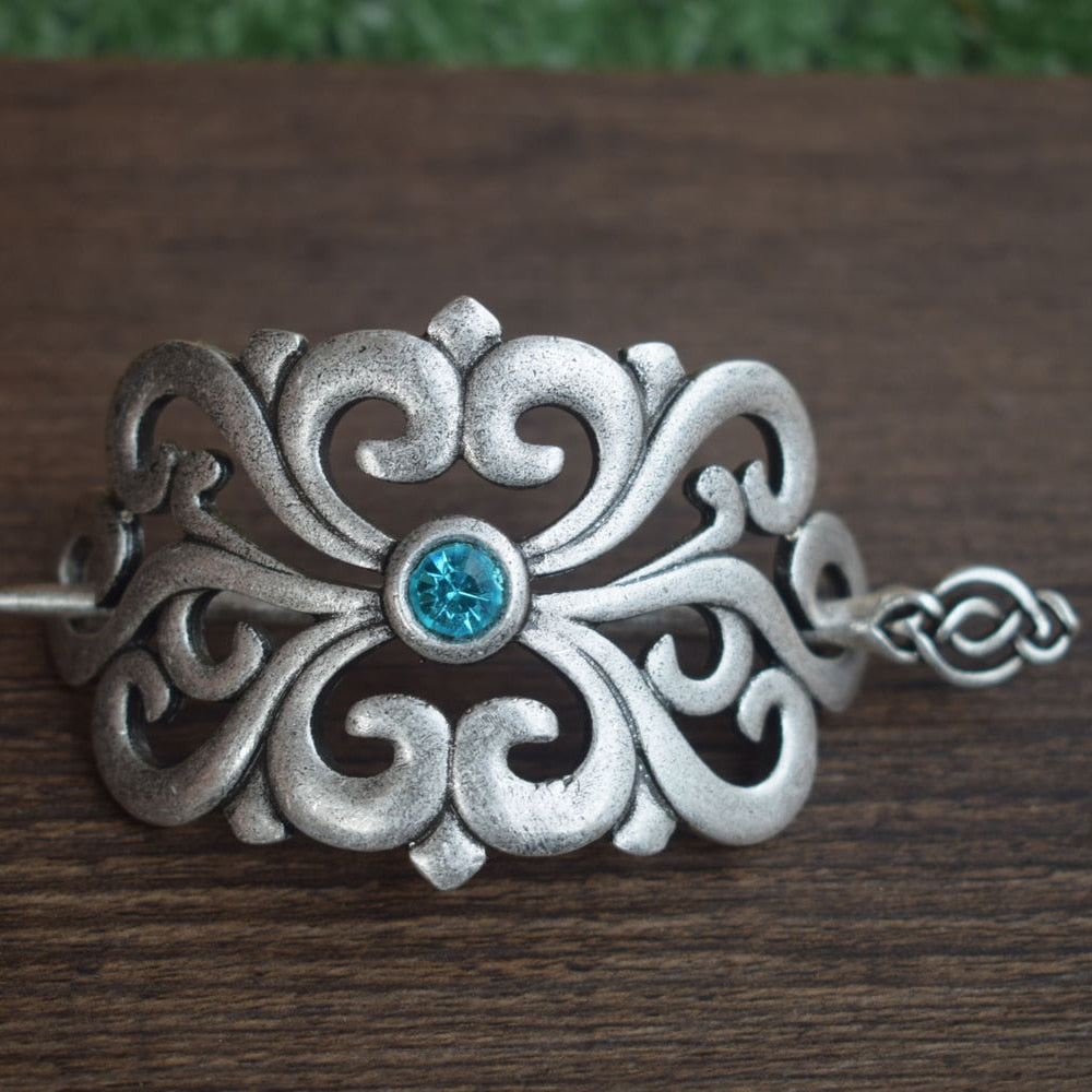 Norse Viking hair clip barrette - The Witchy Gypsy