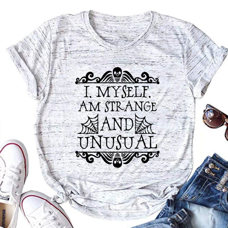 Vintage Tshirt, I Myself Am Strange and Unusual Tshirt- The Witchy Gypsy