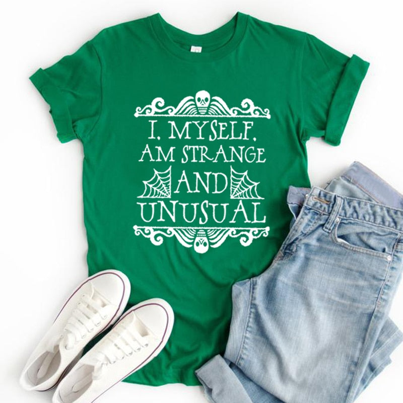 Vintage Tshirt, I Myself Am Strange and Unusual Tshirt - The Witchy Gypsy