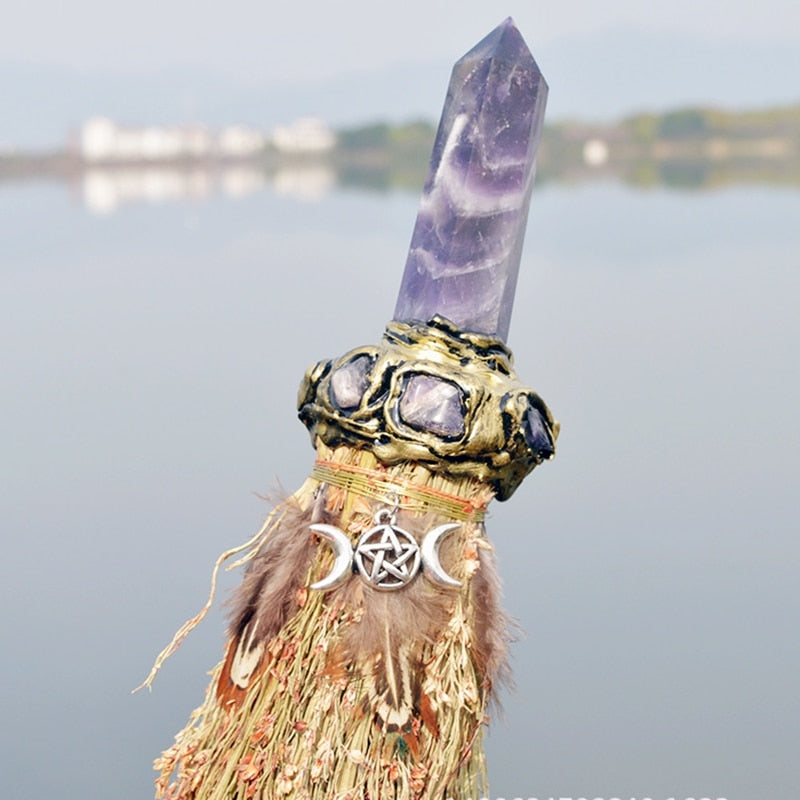 Natural Crystal Point Wadmoon Accessories - The Witchy Gypsy