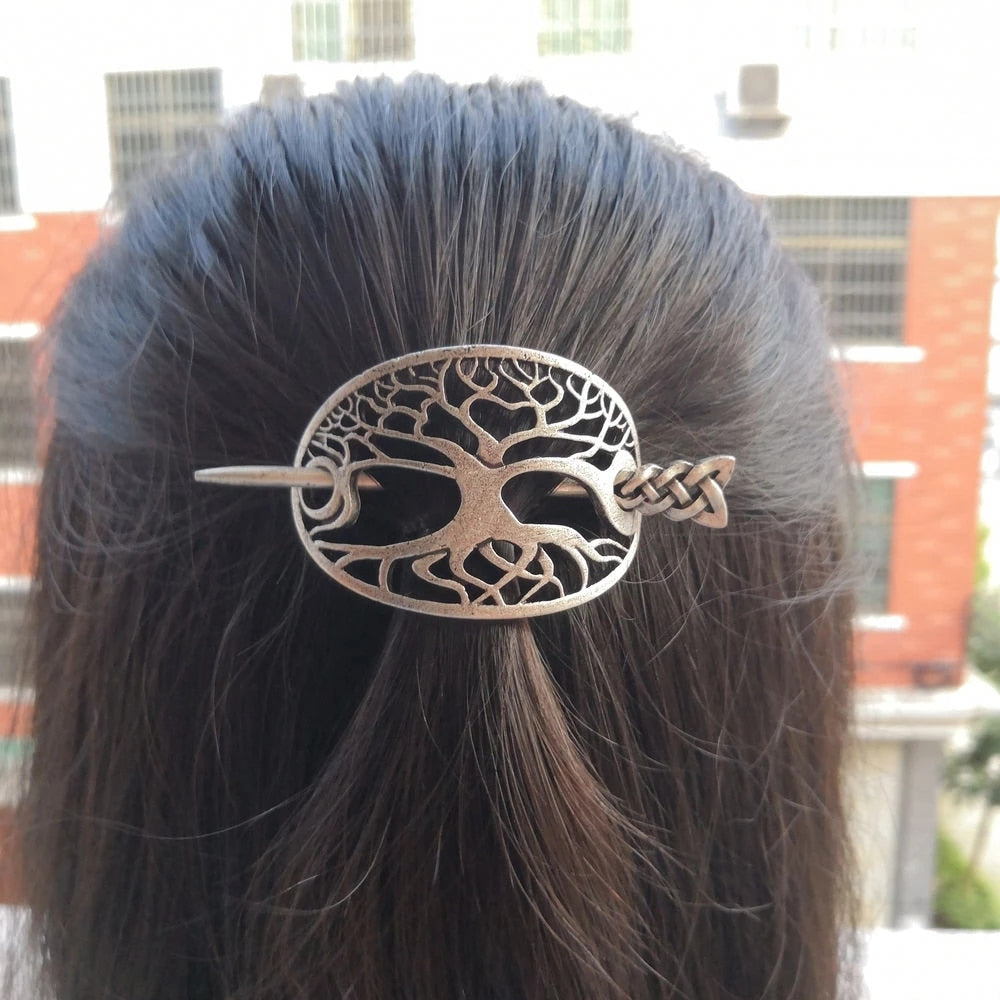 Norse Viking hair clip barrette - The Witchy Gypsy