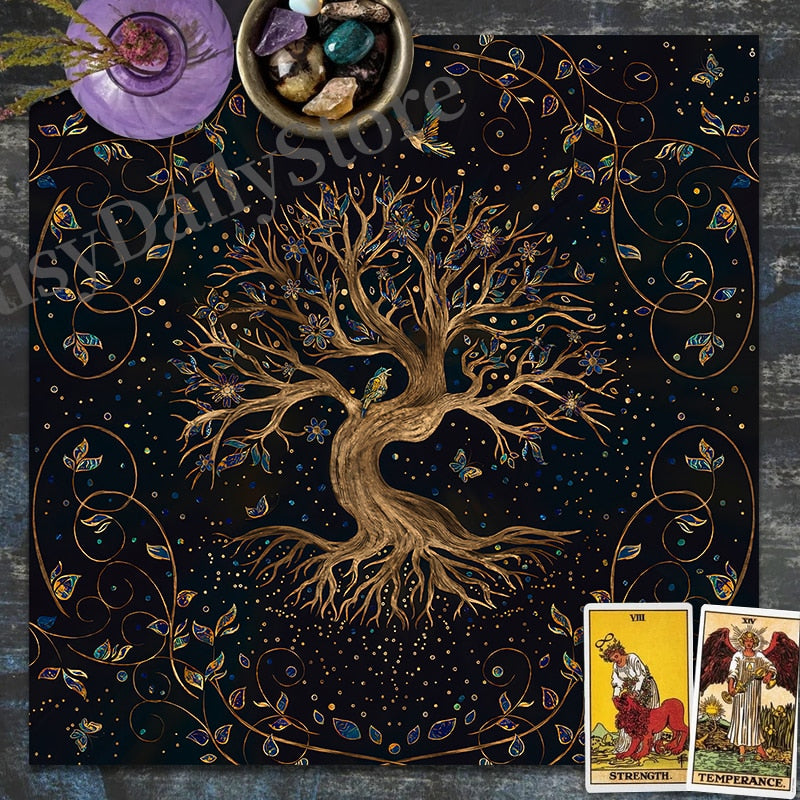 Tree of Life Altar Cloth - The Witchy Gypsy