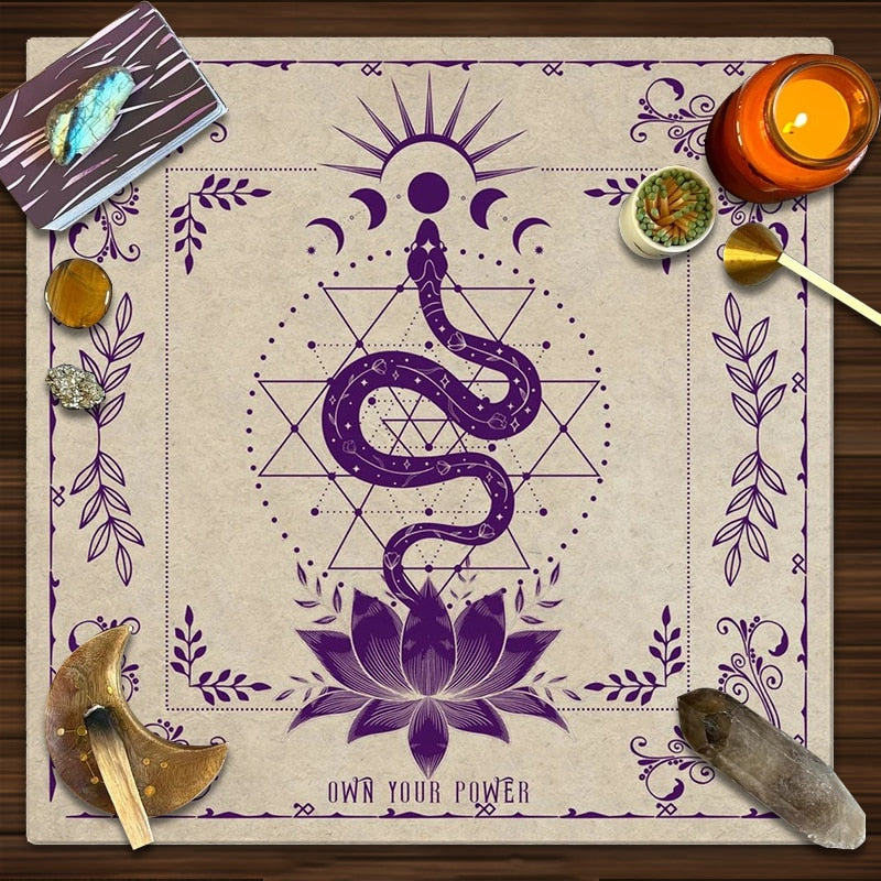 Own Your Power Pastel Altar Cloth - The Witchy Gypsy