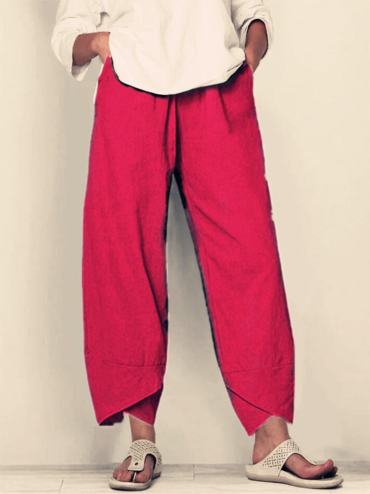 Bohemian Cotton Loose Casual Pants, Boho pants, Harun Pants - The Witchy Gypsy