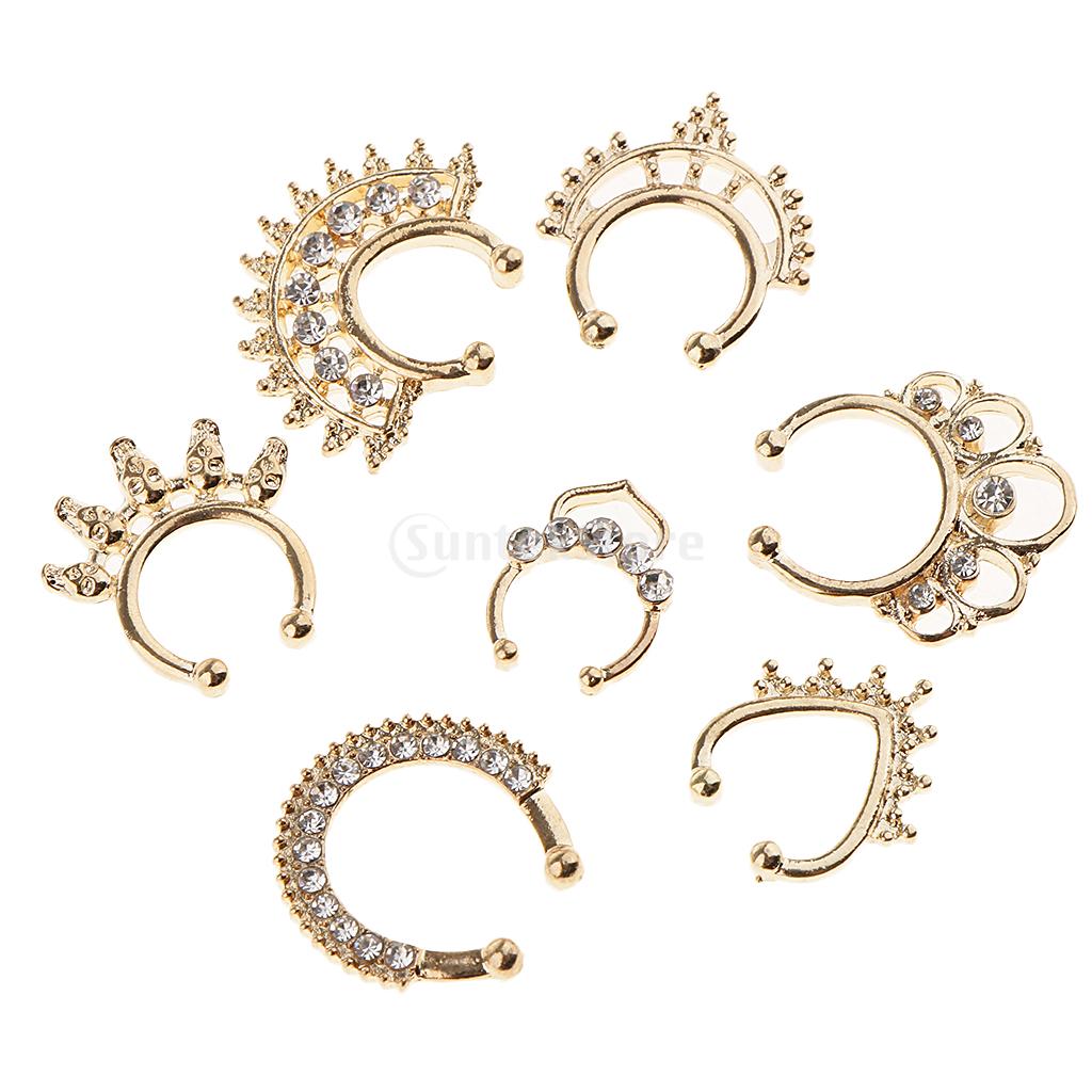 21pcs Nose Fake Septum Ring - The Witchy Gypsy