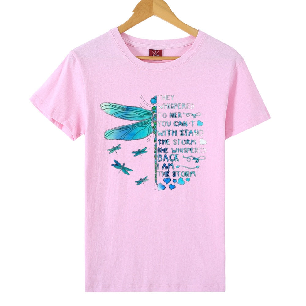 Blue dragonfly Women T Shirt - The Witchy Gypsy