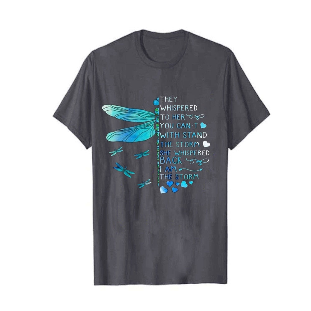 Blue dragonfly Women T Shirt - The Witchy Gypsy