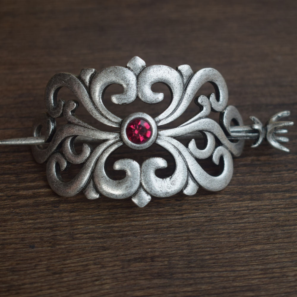 Norse Viking hair clip barrette - The Witchy Gypsy