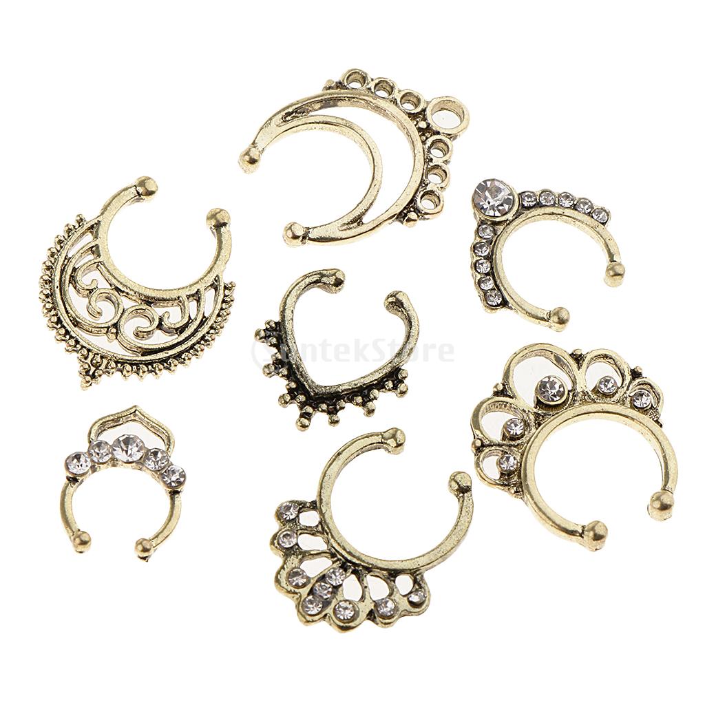 21pcs Nose Fake Septum Ring - The Witchy Gypsy