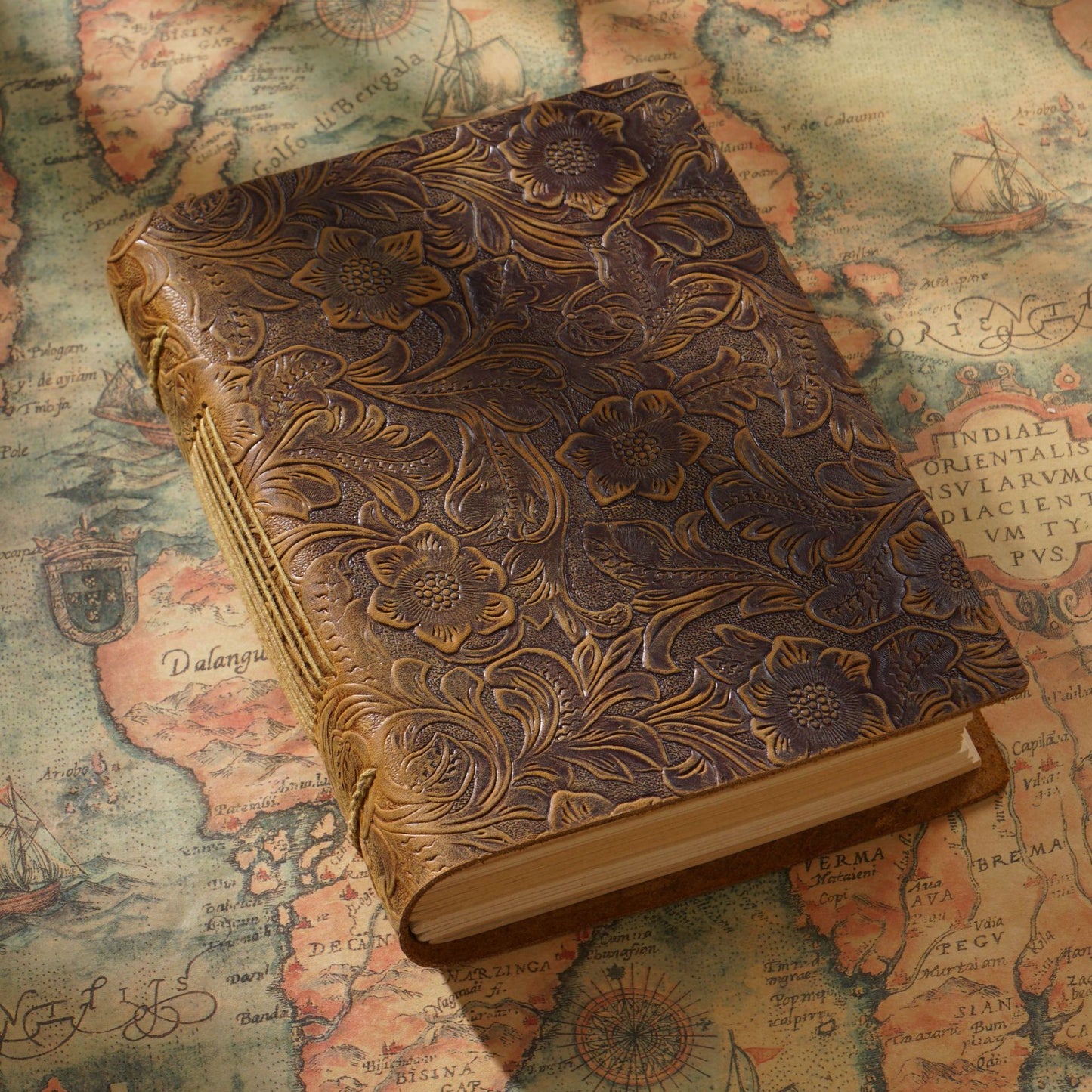 Genuine Leather Witchy Journal Lock Diary- The Witchy Gypsy