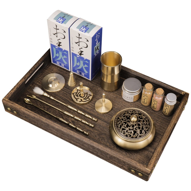 Pure Copper Incense Burner Set - The Witchy Gypsy