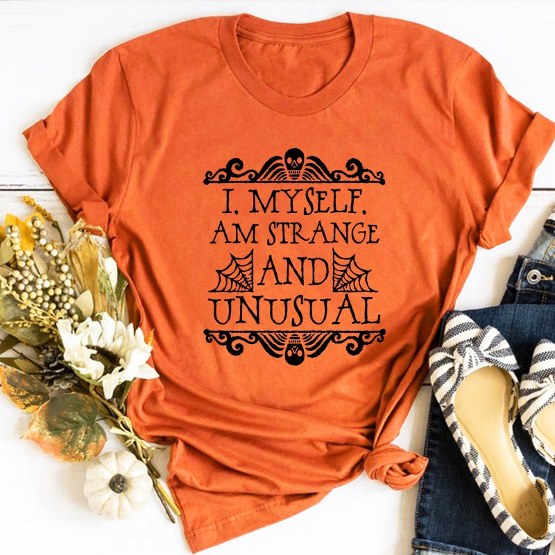 Vintage Tshirt, I Myself Am Strange and Unusual Tshirt - The Witchy Gypsy