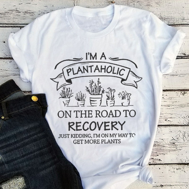 I'm A Plantaholic Tshirt - The Witchy Gypsy