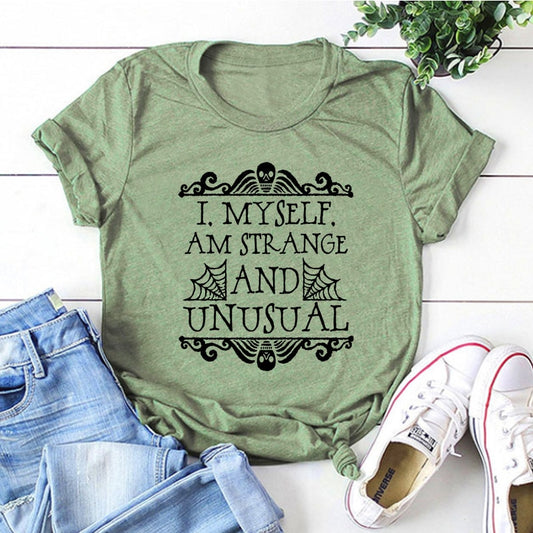 Vintage Tshirt, I Myself Am Strange and Unusual Tshirt- The Witchy Gypsy